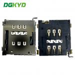 Nano SIM Card Holder With Switch And Detection P Telephone Card Holder TF SIM CONNECTOR DGKYDSIM15H6A6A2Y3WSK286 for sale