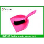 Floor Cleaning Products Dustpan Brush Set Graceful Shape Various Colors Available for sale