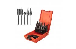China Power Tools Tungsten Carbide Burr Set High Speed Carving Burrs Impact Toughness supplier
