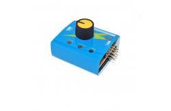 China Multi RC Digital ESC Servo Motor Tester 3CH Speed Controler , Blue supplier