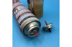 China Normal Temperature Gas Lighter Refill Valve with Buna Inner and Outer Gaskets supplier