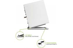 China Metal Desktop Speaker Stands Tilted Steel Damping Foam Padding for Standard Structure supplier