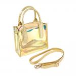 Reusable Waterproof Transparent Iridescent Beach Bag for sale