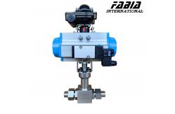 China High PHressure Two Way  Butt Welding High Temperature Ball Valve supplier