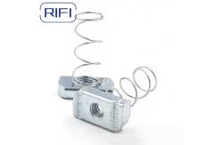 China Electro Galvanizing Unistrut Channel Accessoires Spring Nut M6 M8 M10 supplier