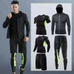 Anti Pilling Casual Jogging Suits Plain Dyed Training Sportswear Sets for sale