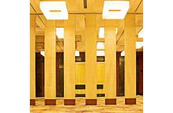 China Soundproof Movable Partition Wall / No Floor Track Movable Room Dividers supplier