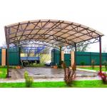 UV-Protected Polycarbonate Hollow Sheet Canopy for Durable Roofing Solutions