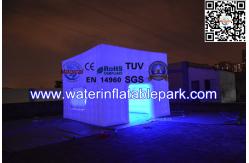 China Attractive Rent Wedding Tent Lighting LED Structure / Inflatable Cube Tent supplier
