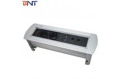 China EU standard power hidden manual flip up socekt used in training room MK9722EU supplier