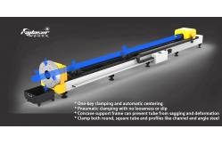 China Fiber Laser Pipe Cutting Machine With FSCUT5000B Control Software supplier