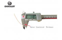 China Ultra Thin K Thermocouple Wire Customized Conductor Size High Precision supplier