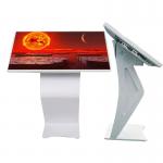 350cd/m² Brightness Touch Screen Kiosk Indoor 49'' Free Standing LED Backlight