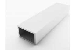 China Sliver Large Diameter Aluminium Square Alloy Tube Profile T3-T8 6063 supplier