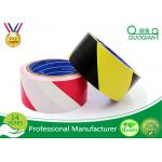 Underground Cable Electrical Warning Tape Red And White Striped , Safety Detectable for sale