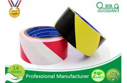 China Underground Cable Electrical Warning Tape Red And White Striped , Safety Detectable supplier