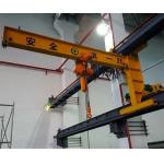 1t Electric Rotation Sliding On The Wall Cantilever Jib Crane Used On The Wall for sale