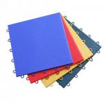 Cushion Garage Modular Interlocking Tiles PP Anti Slip Flooring Snap Together Drainage Mats for sale