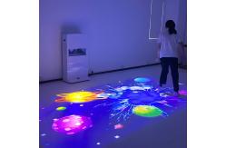 China Mobile All-in-one Interactive Floor Projection System 4000 Lumens supplier