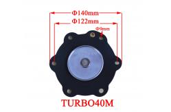 China TURBO Charger Pulse Valve Diaphragm Custom Dimension NBR NR CR FR Rubber Materials supplier