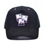 Unisex Constructed Cotton Front 6 Panel Trucker Cap High Profile Crown
