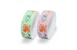 China Adjustable Tyvek Paper Bracelets Waterproof and Customizable for Needs supplier