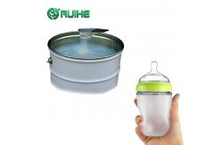 China High Transparent Two Component Liquid Silicone Baby Bottles supplier
