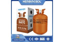 China CH2F2 CHF2CF3 CF3CH2F HFC R407C Refrigerant For Air Conditioning supplier