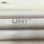 Casual Shirt Polyester Interlining Fabric With Flat Coating HDPE