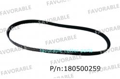 China Black Timing Belt 2mm Pitch Suitable For Cutter Xlc7000 / Z7 Parts 180500259 supplier