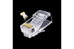 China Cat6A UTP 8P8C RJ45 Connector Plug Accessories Polycarbonate supplier
