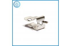 China Nickel Plated Brass 5AG Fuse Clip FS-700 For 10x38mm Ceramic Fuse supplier