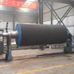 Carbon Steel Stainless Steel Vacuum Suction Press Roller Of Paper Machine for sale