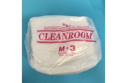 China High Absorbency White Industrial Cleanroom Wipes For Printer Cleaning supplier
