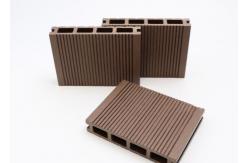 China Fireproof WPC Floor Decking Wood Grain Waterproof Outdoor Composite supplier