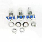 Hot selling Rotary Encoder Coded Switch EC11 Digital Potentiometer With Switch Five-legged Long 15MM Plum for sale