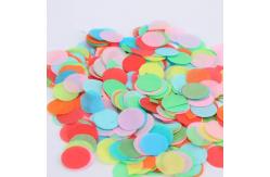 China Round Aluminum Foil Flame Retardant Paper Confetti Cannon Metal Boom Manual Party Popper supplier