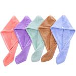 Coral Fleece Microfiber Hair Towel for sale