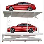 Two Car Garage Scissor Lift Motorized Hydraulic Car Platform Lift for sale