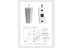 China rectangular Sanitary Ware Basin Pedestal For Bathroom Hotel Home supplier