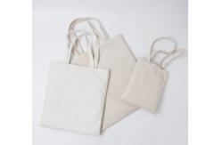 China Plain Canvas Bags Reusable For Daily Shopping / Commercial Promotion supplier