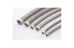 China 1/4 6AN Braided PTFE Hose For Air Compressor supplier