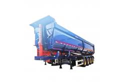 China 4 Axles Payload 80T Tipper Semi Trailer Truck 11700x2500x3800mm supplier
