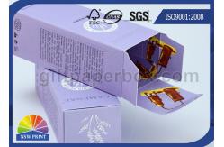 China Embossing Folding Carton Box / Reusable Art Paper Perfume Boxes supplier