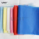 Eco-friendly Colorful Non-woven Adhesive Interlining PP Spun-Bond Viscose Technics Leaf Fabric Feature Woven Origin for sale