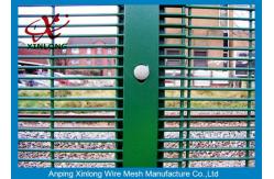 China 358 Wire Mesh Security Fencing , Security Mesh Fence Free Sample supplier