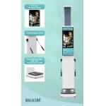 Professional 3d Body Scanner Fitness Composition Analyzer With Printer In Body Fat Analyzer