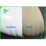 Good Stiffness 140gsm 170gsm Coated White Top & Uncoated Liner Paper For Cartons for sale