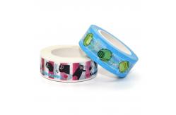 China Modern Daisy Printed Custom Washi Tape With Custom Logo Masking Paper Tape supplier