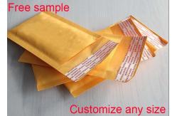 China Yellow Kraft Paper Mailing Envelopes Self Adhesive Seal Logo Printing Available supplier
